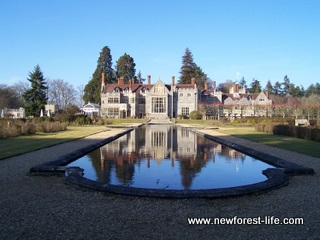 New Forest Rhinefield House Hotel - rear