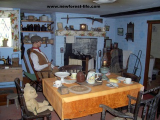 New Forest Breamore House Countryside Museum Cottage