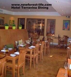 New Forest Hotel TerraVina Dining Area