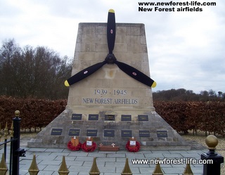 New Forest WW2 Airfield Memorial near Holmsley