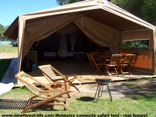 Eurocamp safari tent sale