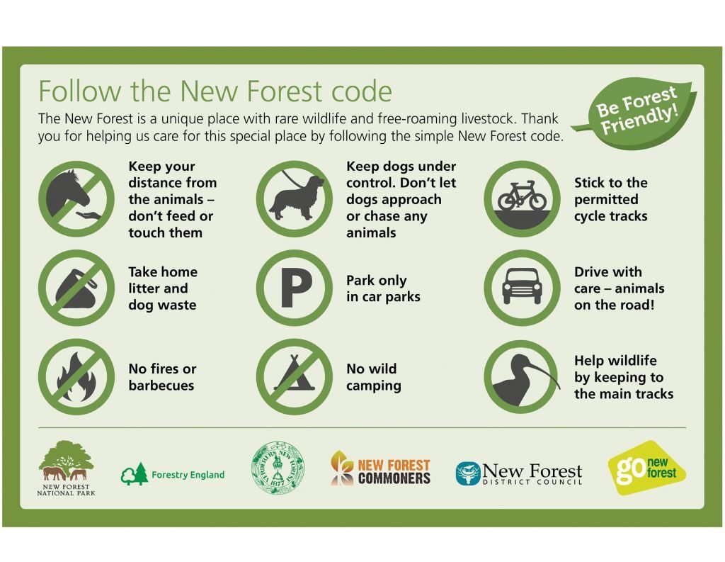 The New Forest Code - to help keep you, our animals and our environment safe for the future