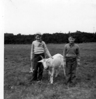 New Forest-my husband as a child at Bucklers Hard