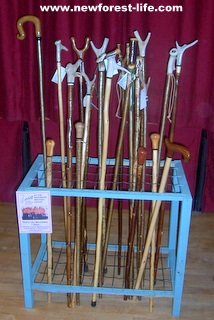 New Forest walking stick made for you