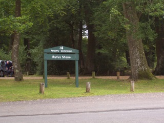 New Forest Rufus Stone Car Park