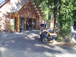 New Forest Sandy Balls Cycle Reception