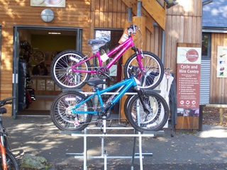 New Forest Cycle Hire at Sandy Balls