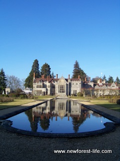 New Forest Rhinefield House Hotel rear view