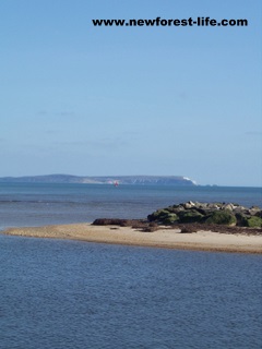 New Forest Mudeford Quay towards the I.O.W