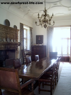 New Forest Breamore House table