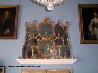 New Forest-Breamore House, The Chinese Chippendale Mirror