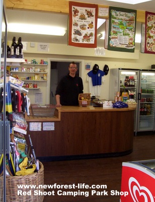 New Forest Red Shoot Shop - inside