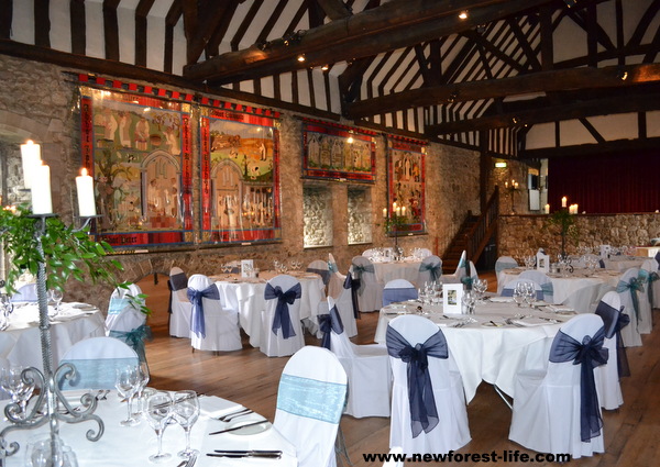New Forest wedding venue The Domus at Beaulieu