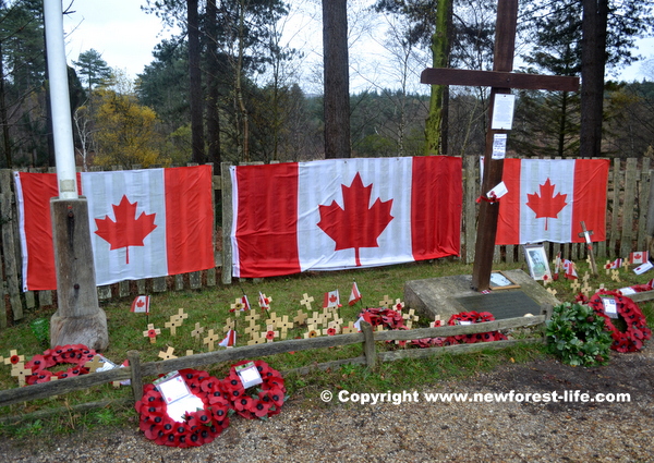 New Forest Canadian War Memorial