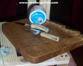 New Forest cheeseboard by Wood Workouts